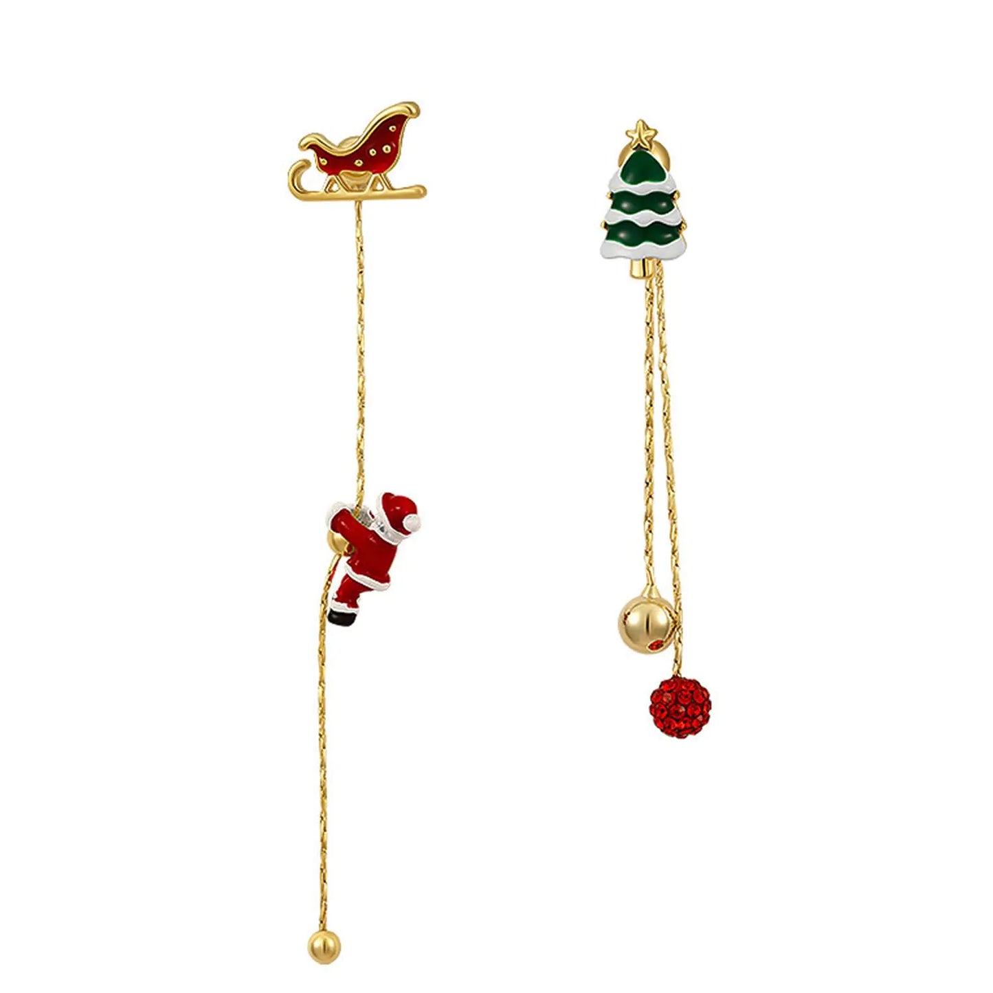 Christmas Earrings for Women Snowflake