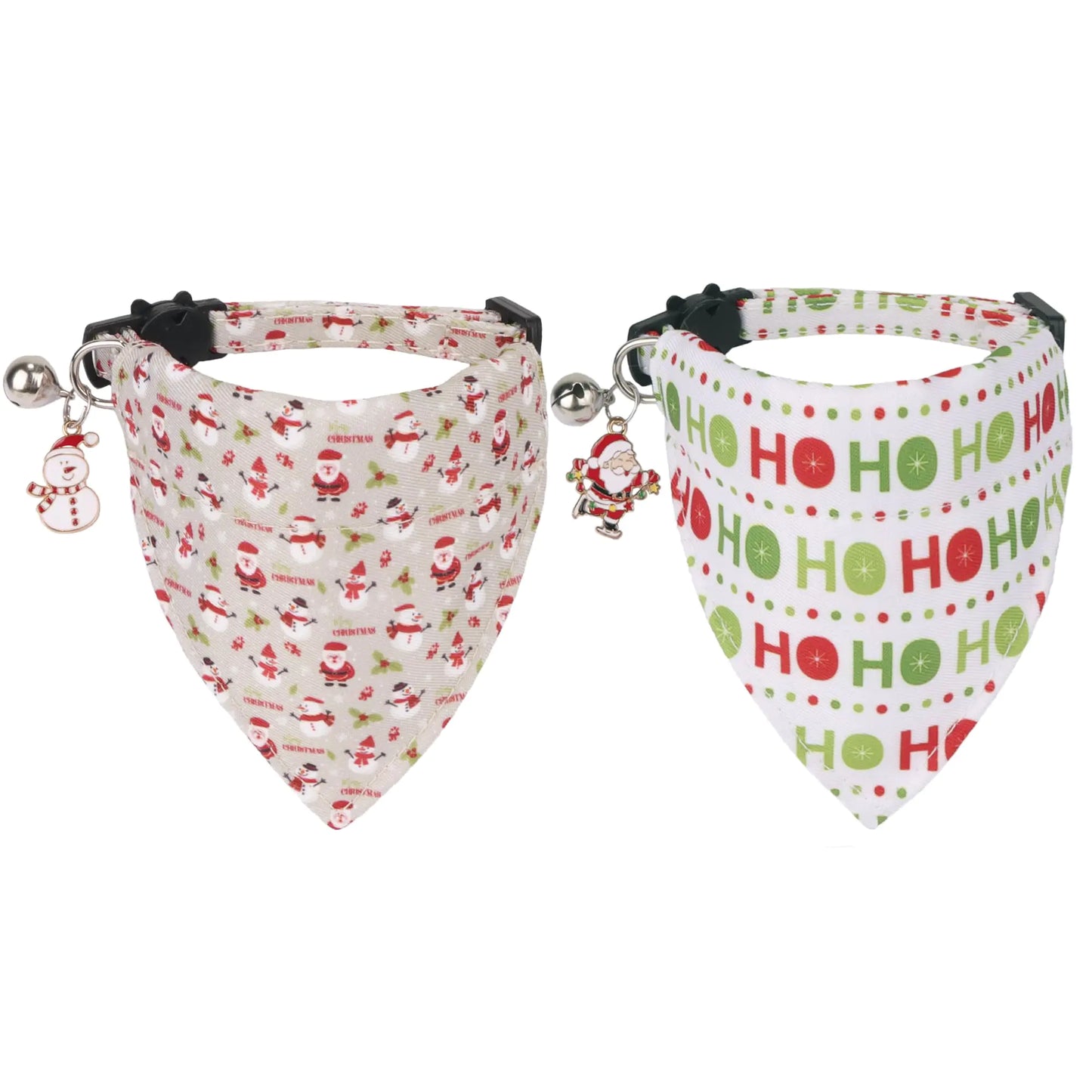 Cat Collar with Bandana 2 Pack