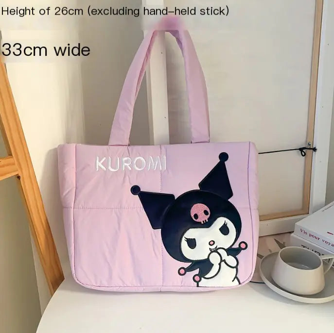 2024 Sanrio Handbag - Kuromi Tote &amp; Pacha Dog Bag gift