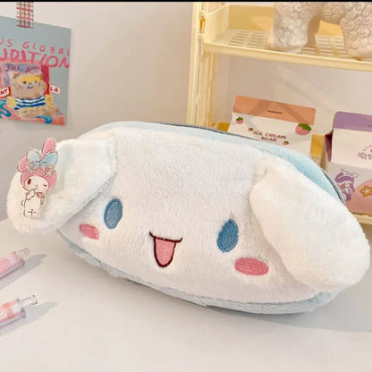 Stylish Japanese Kuromi &amp; Cinnamon Dog Pencil Case kid