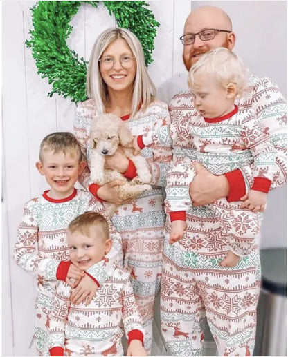 Christmas Matching Family Pajama Set women men_kid