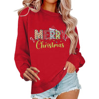 Festive Foliage Women's Christmas Sweatshirt
