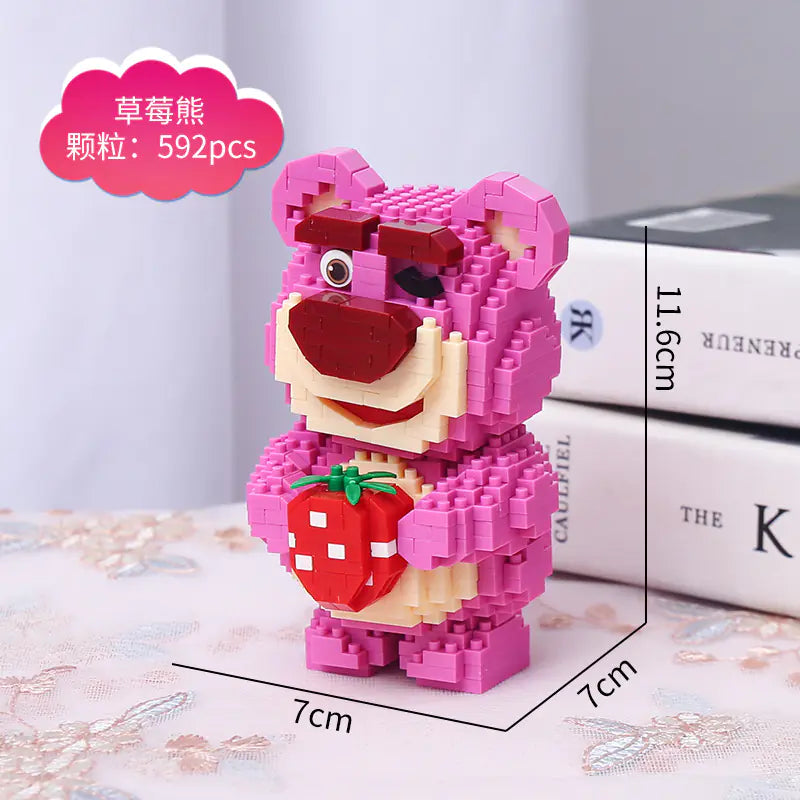 LEGO-Compatible Panda Astronaut Toy for Kids