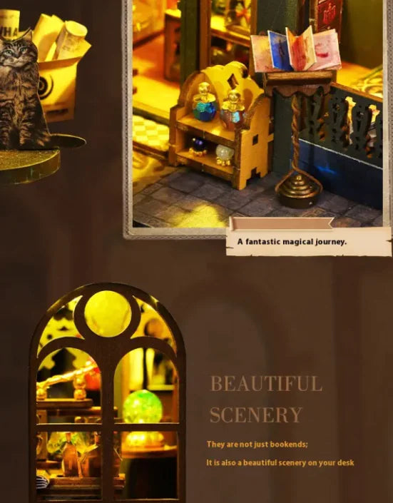 Hand-assembled Villa Model gift men_ women