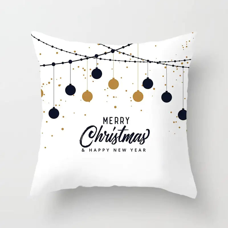Merry Christmas Decorative Pillowcase