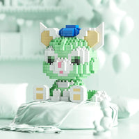 LEGO-Compatible Panda Astronaut Toy for Kids