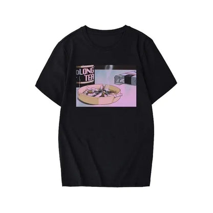 Anime Print T-Shirt for Men