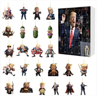 Donald Trump Christmas Countdown 24-Day Advent Calendar Blind Box