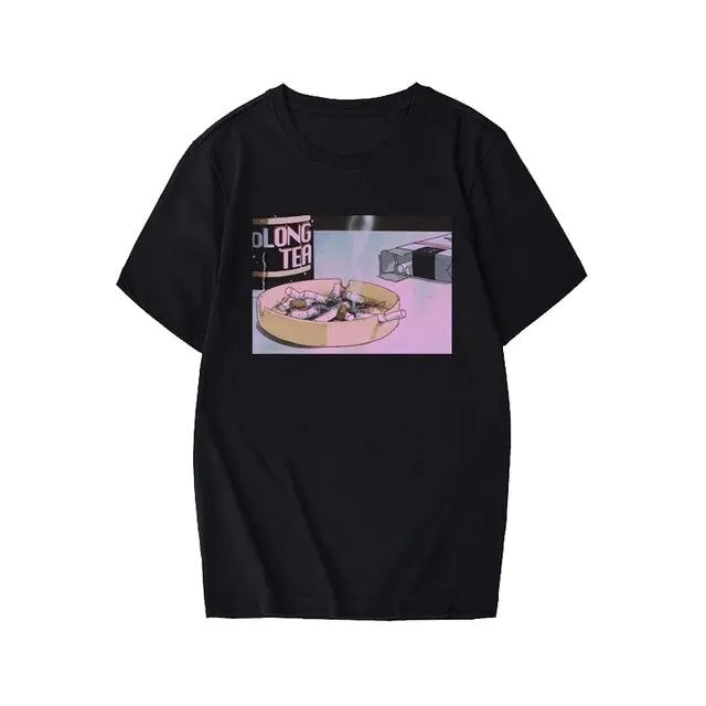 Anime Print T-Shirt for Men