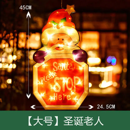 Christmas LED Suction Cup Lights decoration