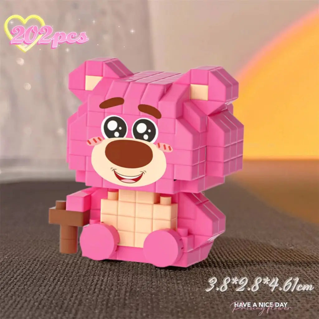 LEGO-Compatible Panda Astronaut Toy for Kids