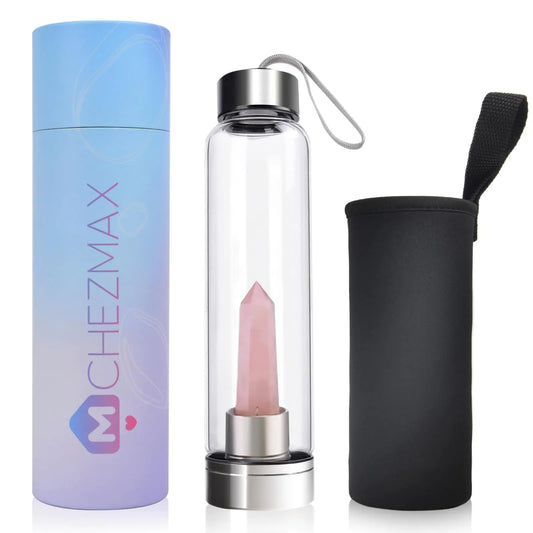 Gemstone Hydration Bottle women