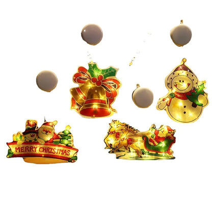Christmas LED Suction Cup Lights decoration
