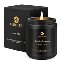 Vanilla Sandalwood Aromatherapy Candle for Men_