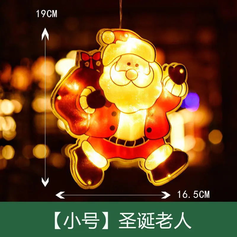 Christmas LED Suction Cup Lights decoration