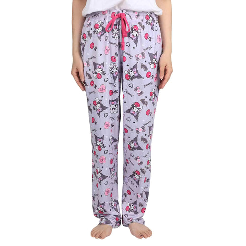 Kuromi Adult Punk Rabbit Lounge Pants women