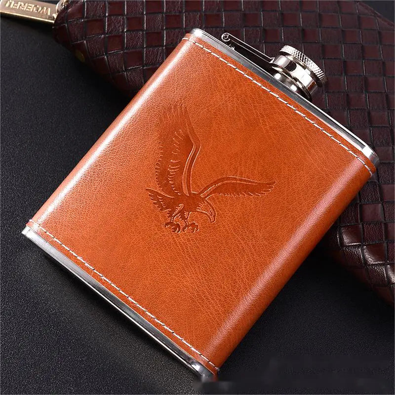 7oz Stainless Steel Decanter - Creative Gift for Men_