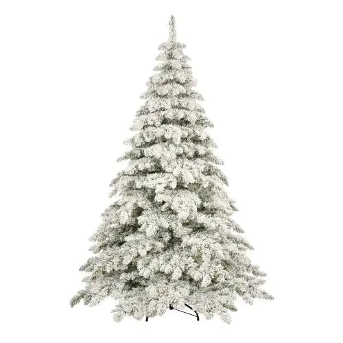 7.5-ft Pre-Lit Creative Christmas Tree_ with Flexible Branches