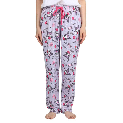 Kuromi Adult Punk Rabbit Lounge Pants women