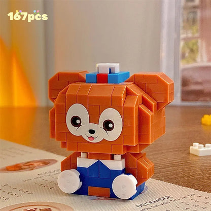 LEGO-Compatible Panda Astronaut Toy for Kids