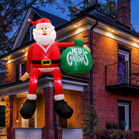 Inflatable Santa Claus Decoration garden
