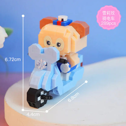 LEGO-Compatible Panda Astronaut Toy for Kids