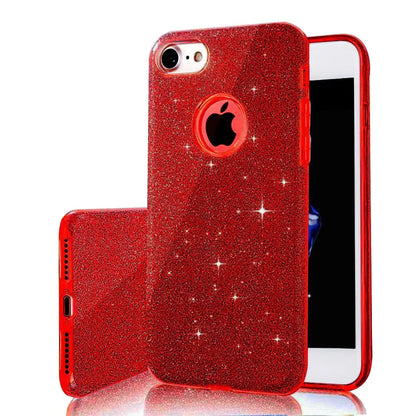 3-in-1 Glitter iPhone X Case_ for iPhone 8/Plus