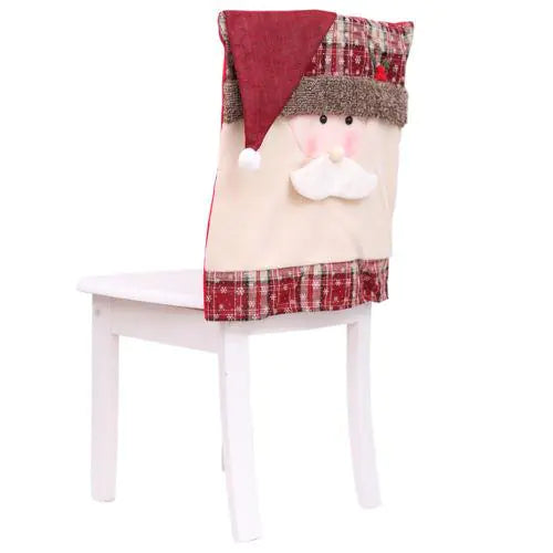 Christmas Chair Covers and Table Decorations