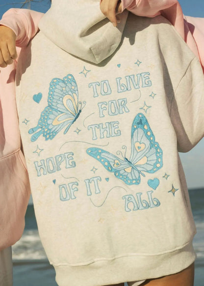 Embroidered Pullover Sweatshirt women