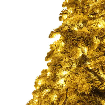 7.5-ft Pre-Lit Creative Christmas Tree_ with Flexible Branches