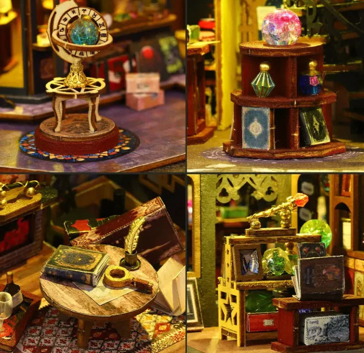 Hand-assembled Villa Model gift men_ women