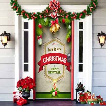 Christmas Themed Door Decoration garden