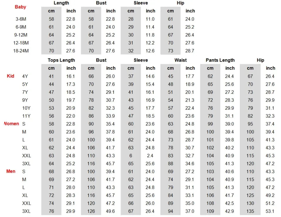 Christmas Matching Family Pajama Set women men_kid