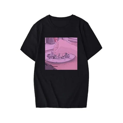 Anime Print T-Shirt for Men