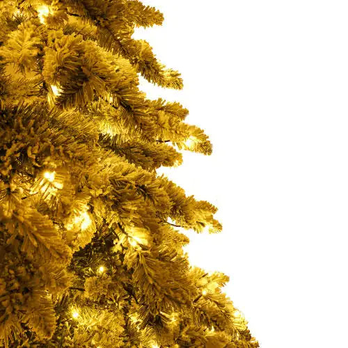 7.5-ft Pre-Lit Creative Christmas Tree_ with Flexible Branches