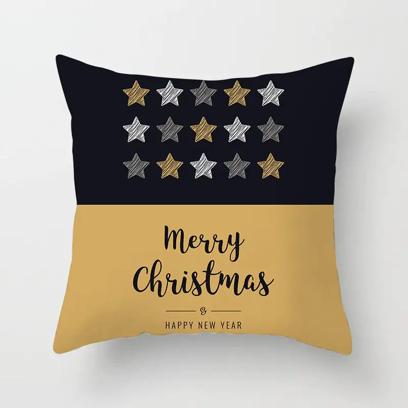 Merry Christmas Decorative Pillowcase