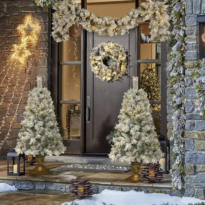 LED Festive Christmas Tree Garland Set