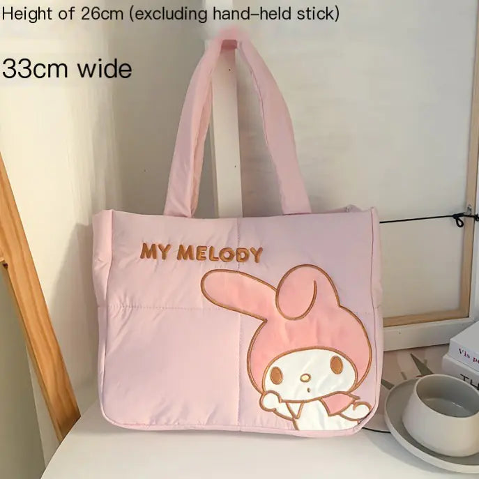 2024 Sanrio Handbag - Kuromi Tote &amp; Pacha Dog Bag gift