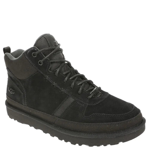 UGG Mens Highland Hi Heritage Sneaker Black Suede 13