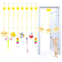 8-Piece Doorway Cat Toy Adventure