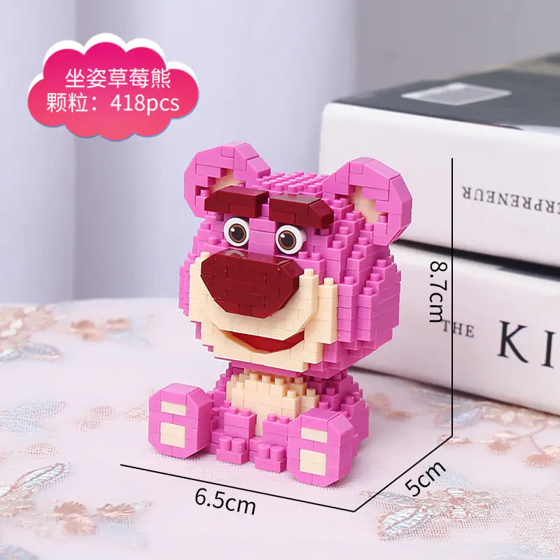 LEGO-Compatible Panda Astronaut Toy for Kids