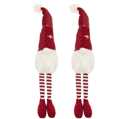 Festive Gnome Pair for Holiday Decoration