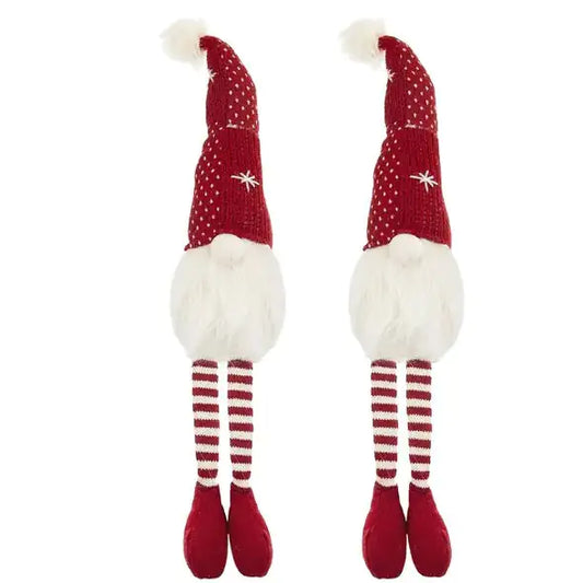 Festive Gnome Pair for Holiday Decoration