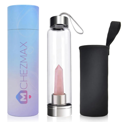 Gemstone Hydration Bottle women