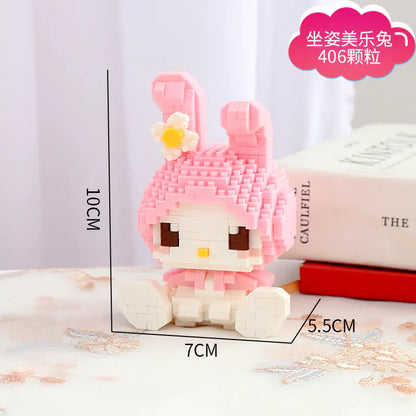 LEGO-Compatible Panda Astronaut Toy for Kids