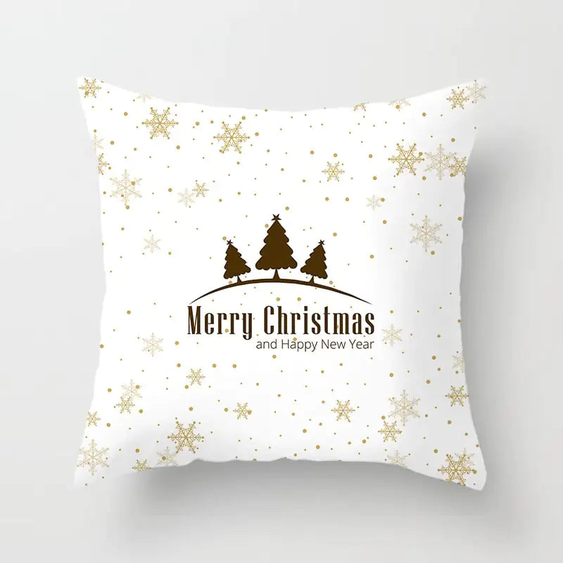 Merry Christmas Decorative Pillowcase