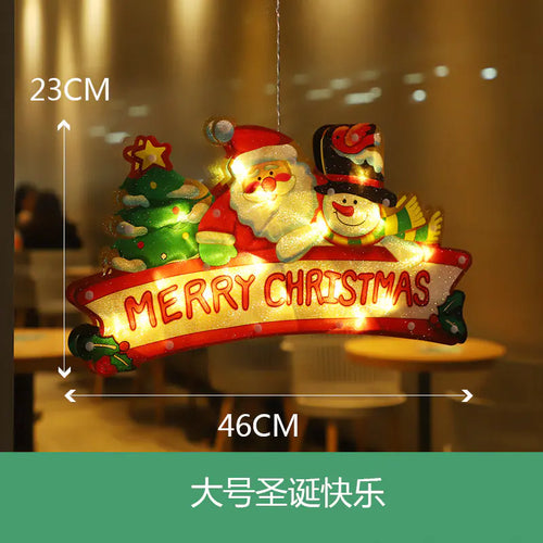 Christmas LED Suction Cup Lights decoration
