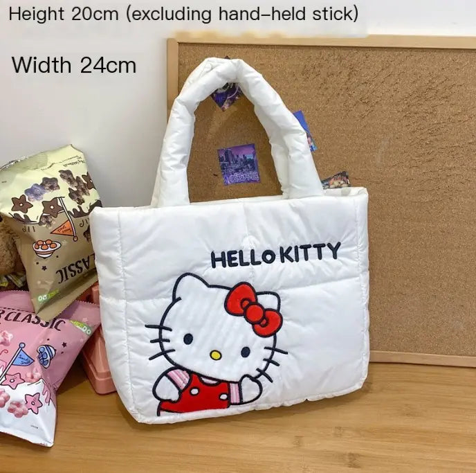 2024 Sanrio Handbag - Kuromi Tote &amp; Pacha Dog Bag gift