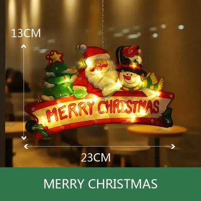 Christmas LED Suction Cup Lights decoration