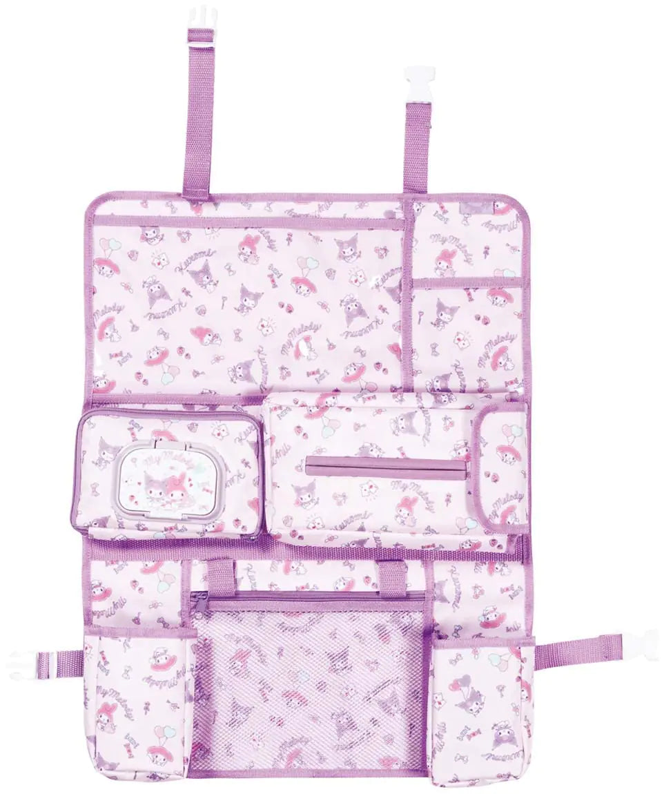 My Melody &amp; Kuromi Car Seat Organizer gift women
